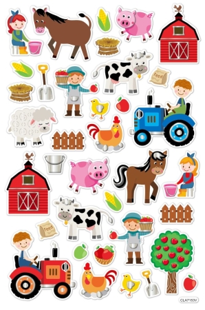Sticker Länder USA mit Landkarte