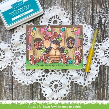 Preview: Lawn Fawn Clear Stamps Let's Go Nuts