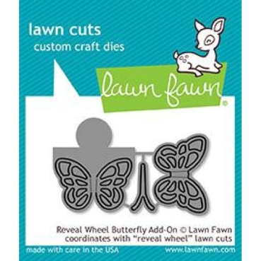 Lawn Fawn Reveal Wheel Butterfly Add-On Dies Stanzschablonen