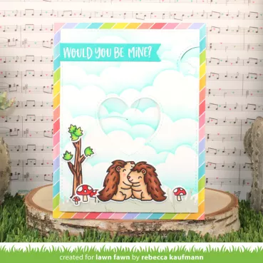 Preview: Lawn Fawn Magic Iris Add-On Dies Lawn Cuts Heart