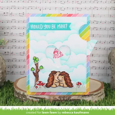 Preview: Lawn Fawn Magic Iris Add-On Dies Lawn Cuts Heart