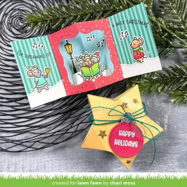 Preview: Lawn Fawn Lawn Cut Dies Star Treat Box