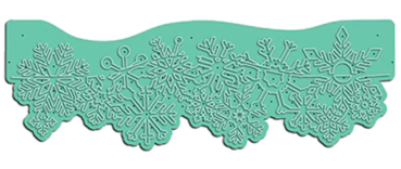 LDRS Creative Falling Snow Add-On Border Dies