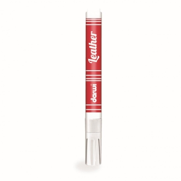 Darwi Leather Marker 6 ml weiß