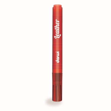 Darwi Leather Marker 6 ml zinnoberrot