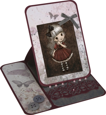 Preview: Yvonne Creations Stanzbogen Lilly Luna Just Being Gorgeous