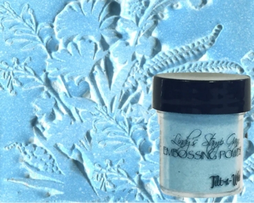 Lindy's Stamp Gang Titt-A-Wheel Teal Embossing Puder (ep-084)