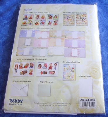 Preview: Reddy Cards Grußkartenset LendelArt