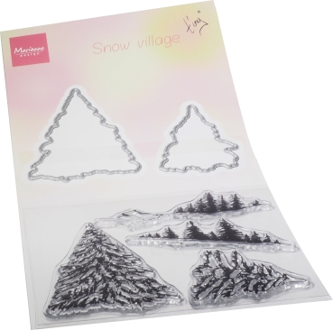 Marianne Design Stamp & Die Tiny's Snow Village