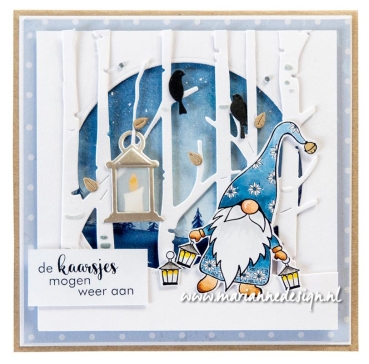 Preview: Marianne Design A4 Papier Sheet Winter Landscapes