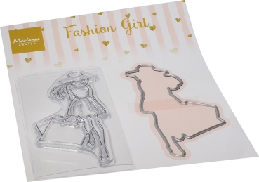 Marianne Design Stamp & Die Fashion Girl