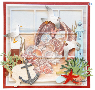 Preview: Marianne Design Creatables Stanzschablonen Layout Square