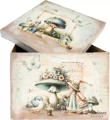 Preview: Marianne Design Decoupage Sheet A4 Dreamy Spring by Fairybells