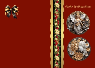 Reddy Cards Medaillonkarten Weihnachten