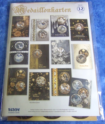 Reddy Cards Medaillonkarten Weihnachten
