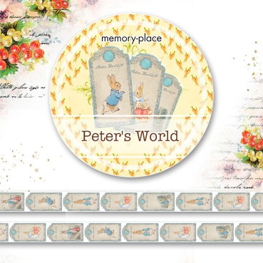 Memory Place Peter's World Washi Tape 2