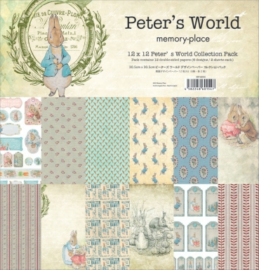 Memory Place Peter's World 12 x 12 Inch Paper Pack