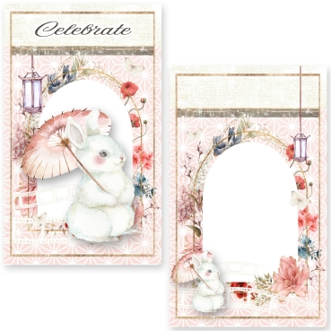 Preview: Memory Place Journal Cards Moon Bunny