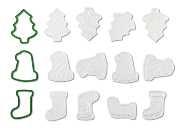 We R Makers Christmas Die and Stamp Shifters Tree