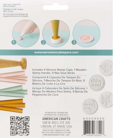 Preview: We R Makers Envelope Seal Kit with Love Hand Tools
