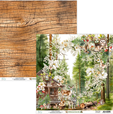 Preview: Mintay 8 x 8 Inch Scrapbooking Paper Pad Wildwood Secrets