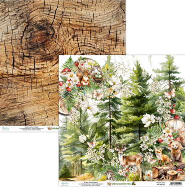 Preview: Mintay 8 x 8 Inch Scrapbooking Paper Pad Wildwood Secrets