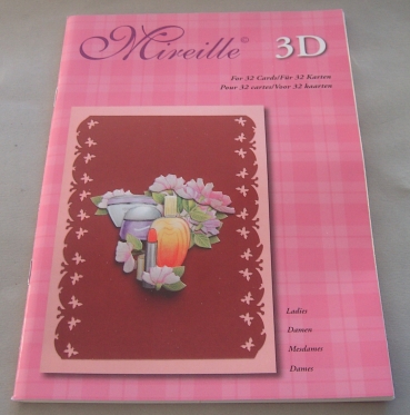Mireille 3D Buch zum Ausschneiden mit 32 Motiven