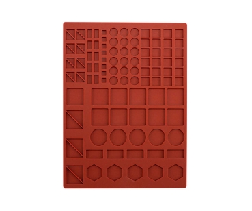 Preview: Mosaik Silikonform 108-fach