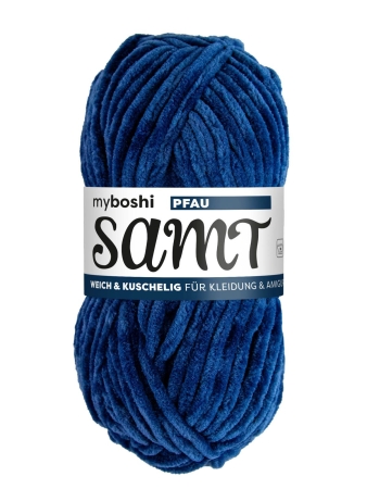 Myboshi Samt Pfau