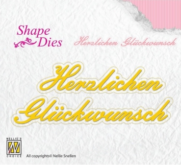 Nellie Snellen Shape Dies Herzlichen Glückwunsch