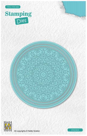 Nellie Snellen Stamping Dies Round Christmas Trees