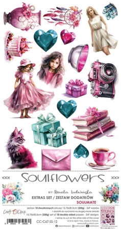 Craft O'Clock Soulflowers Extras Set Soulmate