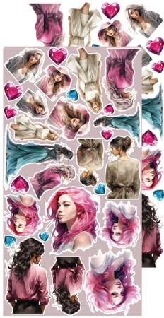 Preview: Craft O'Clock Soulflowers Extras Set Soulmate