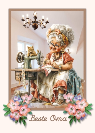 Reddy Cards Bastelset Geburtstag Oma & Opa 2