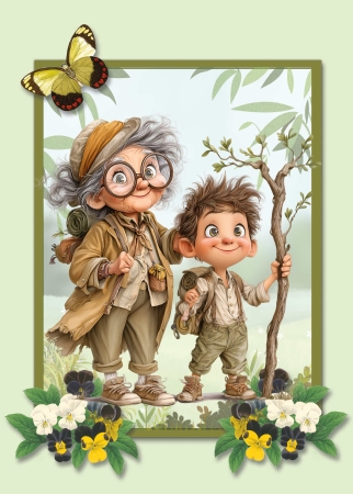 Reddy Cards Bastelset Geburtstag Oma & Opa 2