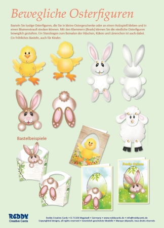 Reddy Cards Bewegliche Osterfiguren
