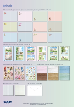 Preview: Reddy Cards Bastelset Osterwichtel