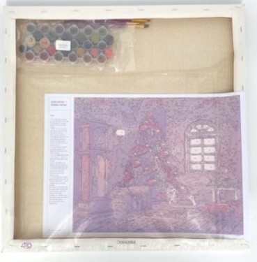 Preview: Craft Buddy PBN5050C Painting by Numbers Framed Kit Malen nach Zahlen Christmas Magic
