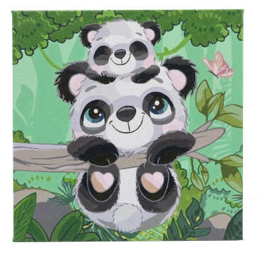 Preview: Craft Buddy PBN-3030-22 Painting by Numbers Framed Kit Malen nach Zahlen Koalas Day