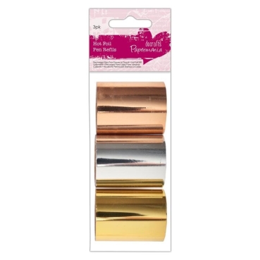 Papermania Hot Foil Refils Gold Silver