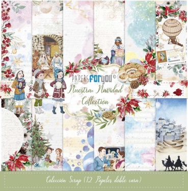 Papers for You Nuestra Natividad Scrap Paper Pack