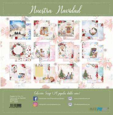 Preview: Papers for You Nuestra Natividad Mini Scrap Paper Pack