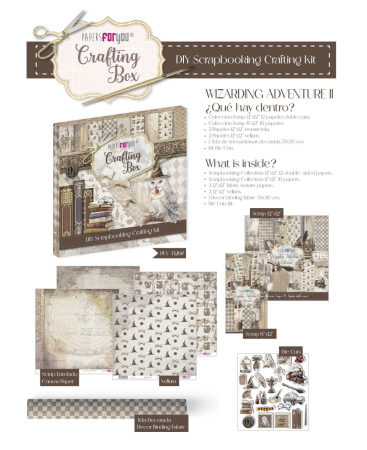 Preview: Papers For You Wizarding Adventure II Crafting Box