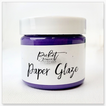Picket Fence Studios Paper Glaze Agapanthus Purple