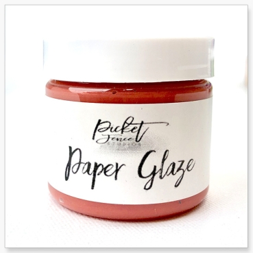 Picket Fence Studios Paper Glaze Marigold Orange