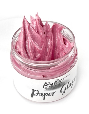 Picket Fence Studios Paper Glaze Velvet Pink Tinsel 1,9 ounce (ca. 54 Gramm)