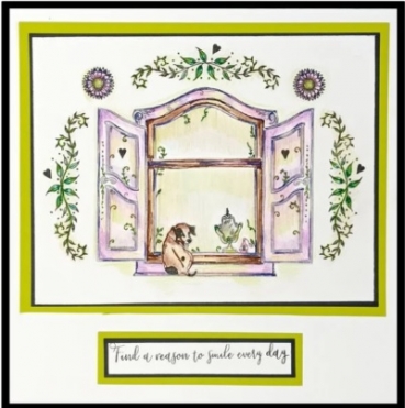 Preview: Pink Ink Designs Old Mother Cupboard A5 Clear Stamps