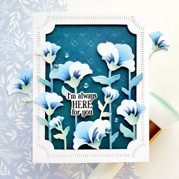 Preview: Pinkfresh Studio Artful Foundations Coverplate Die Dazzling Diamonds