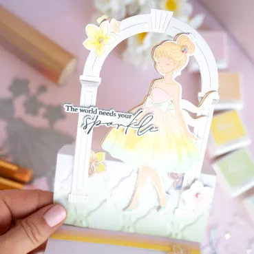 Preview: Pinkfresh Studio The Couture Edit Press Plate Couture Grace