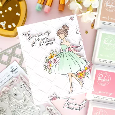 Preview: Pinkfresh Studio The Couture Edit Stamp Couture Grace